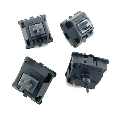 Cherry MX Black Silent Mute Switch Mechanical Keyboard Replacement (4 Pieces) - Image 1 of 2