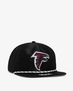 Cappello golfista snapback New Era 9Fifty Atlanta Falcons corda unisex adulto tesa piatta - Foto 1 di 4