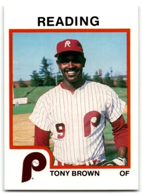 1987 ProCards Tony Brown Reading Phillies #789 - Image 1 of 2
