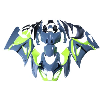 Gray Yellow Fairings Body Kit For Suzuki GSXR1000 2017-2021 Injection Bodywork Foto 1 de 4