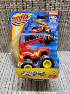 Blaze And The Monster Machines CONSTRUCTION BLAZE FISHER PRICE Die-Cast - Picture 1 of 3
