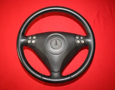 Mercedes Benz W203 CL R171 SLK Lenkrad Tasten Leder Lederlenkrad A 1714601803 - Bild 1 von 4