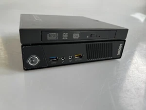 Lenovo ThinkCentre M73 Tiny Core i3 4130T 8GB RAM 500GB HDD Mini PC WLAN DVDRW - Bild 1 von 7