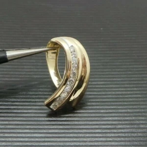 IMPRESIONANTE COLGANTE DESLIZANTE DIAMANTE 14K YG .35 tcw AI-1299 2,65 gramos  - Imagen 1 de 6