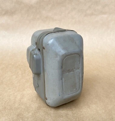 Rollei Rolleiflex Baby 4x4 Gris, ¡SOLO ESTUCHE! ¡Antiguo! ¡Bonito! Foto 1 de 4