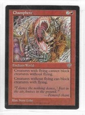 MTG Mirage --- CHAOSPHERE --- RARE! NM! Magic the Gathering!