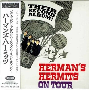 HERMAN’S HERMITS Their Second Album！ Herman’s Hermits On Tour [Paper Sleeve CD] - Picture 1 of 3