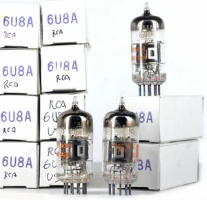 ONE 6U8A/6AX8 RCA NOS Tube Röhre Lampe TSF Valvola Valve Valvula 진공관 真空管 电子管 - Picture 1 of 1