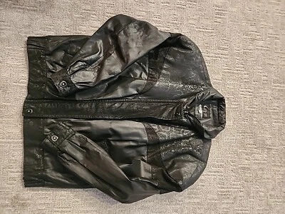 Women's 100% Leather Jacket Sz S - Image 1 of 4