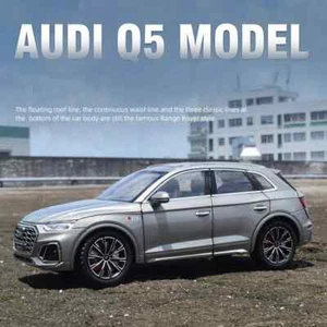 1:24 AUDI Q5 SUV Alloy Car Model Diecast Toy Vehicles Car Sound and Light Toy - Picture 1 of 26