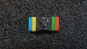 (S1-184) Stunden-Schwimmer Abzeichen Schwarz Ordensspange Bandspange 1 Stunde - Bild 1 von 1