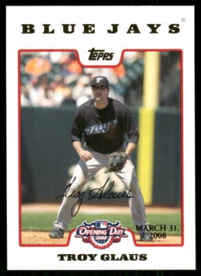 2008 Topps Opening Day #191 Troy Glaus Gold #/2199 - Image 1 of 2