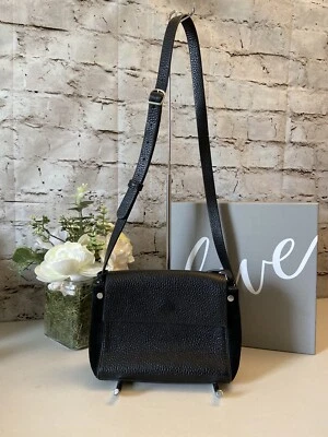 VENTA Bolso Bandolera Treasure & Bond Nordstrom Cuero Negro Gamuza Foto 1 de 4