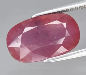 Big! 10.40ct 15.5x9.3mm Oval Pink-Orange Sapphire Gemstone Songea, Tanzania - Picture 1 of 2