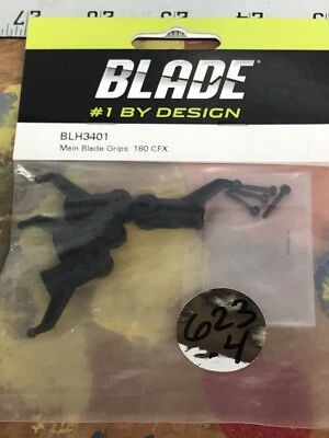 Blade BLH3401 Main Blade Grip Set: 180CFX NewInPack USA Shipped - Image 1 of 4