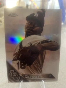 2016 Topps Chrome Carlos Martinez Sepia Refractor #60 - Picture 1 of 2