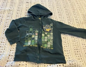 Disney Pixar wall-e 5t y2k zip hooded sweatshirt building blocks - Picture 1 of 5