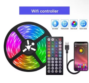 RGB LED Strip Lights with WiFi & App Control – USB Powered Room & TV Backlight - Picture 1 of 1