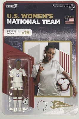USWNT USA US Soccer Crystal Dunn #19 Action Figure Collectible - New in Box - Image 1 of 2