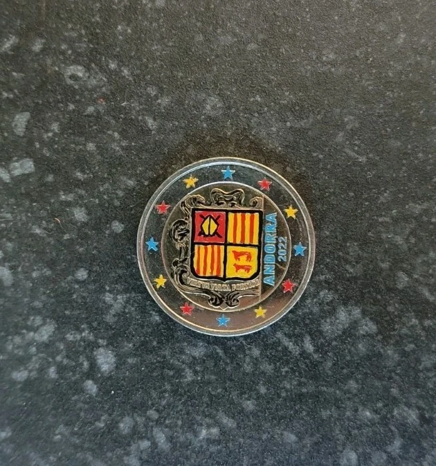 2 Euro Color Andorra 2022 - Imagen 1 de 1