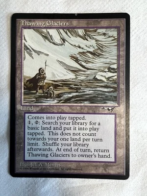 MTG Thawing Glaciers - Alliances Heavily Played English - Image 1 of 4