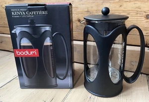 BODUM 10685 Kenya 8 Cup French Press Coffee Maker, Black, 1.0 - Picture 1 of 2
