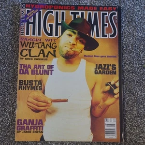 High Times Magazine August 1996 Hip Hop Method Man Wu-Tang Clan Busta Rhymes - Picture 1 of 1