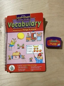 Vocabulary Leap Frog Cartridge & Book Richard Scarry MZ - Picture 1 of 6