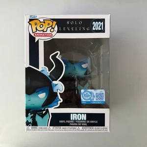Funko Pop! Animation: Solo Leveling - Iron #2021 Vinyl Figure with Pop Protector - Picture 1 of 5