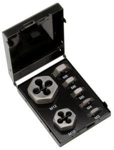 Volkel Metric Coarse 3-12mm Dienut 7 piece Set  - Picture 1 of 1