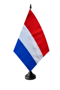 Netherlands Polyester Table Flag - Picture 1 of 2