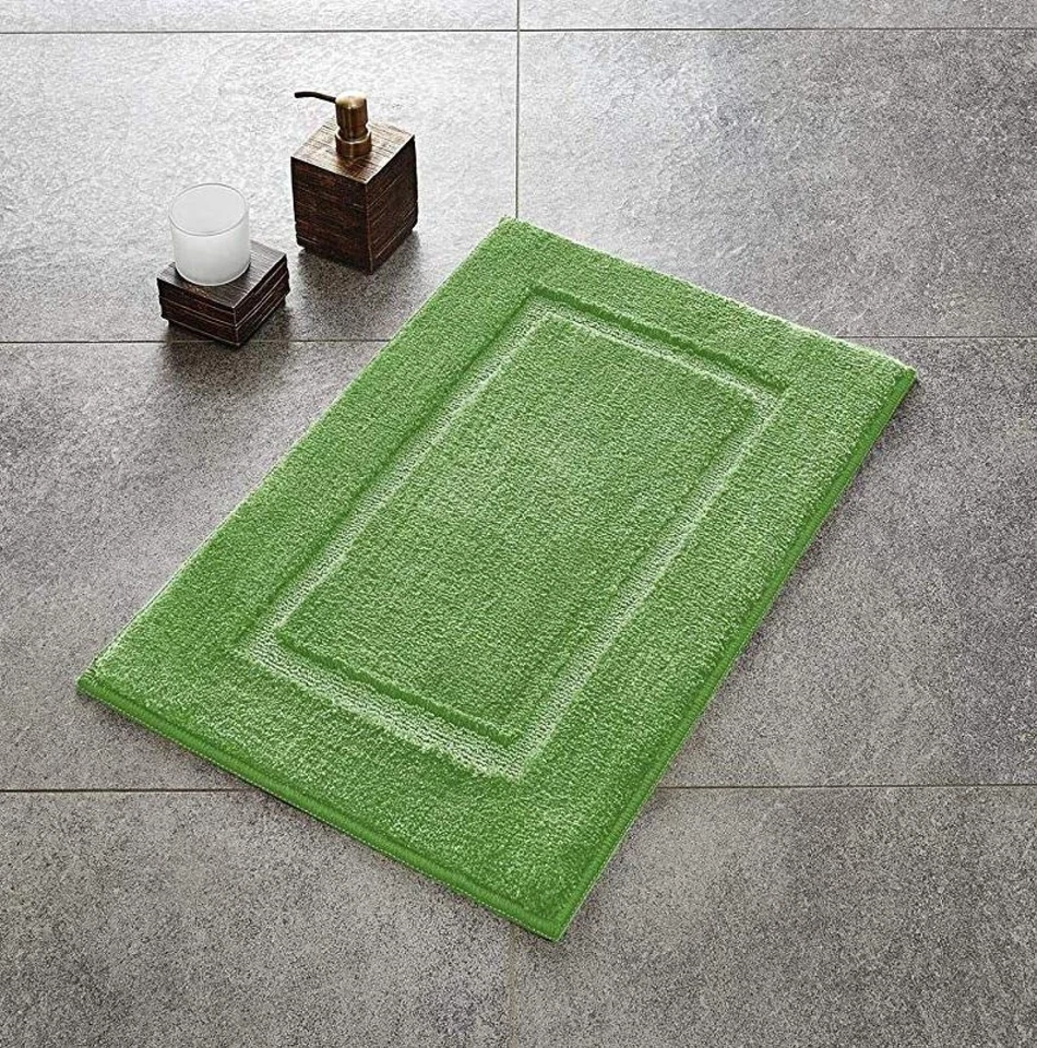 Badteppich Vorleger Teppich "Stadion"ca. 40x60 cm Fb.: hellgrün - Bild 1 von 1