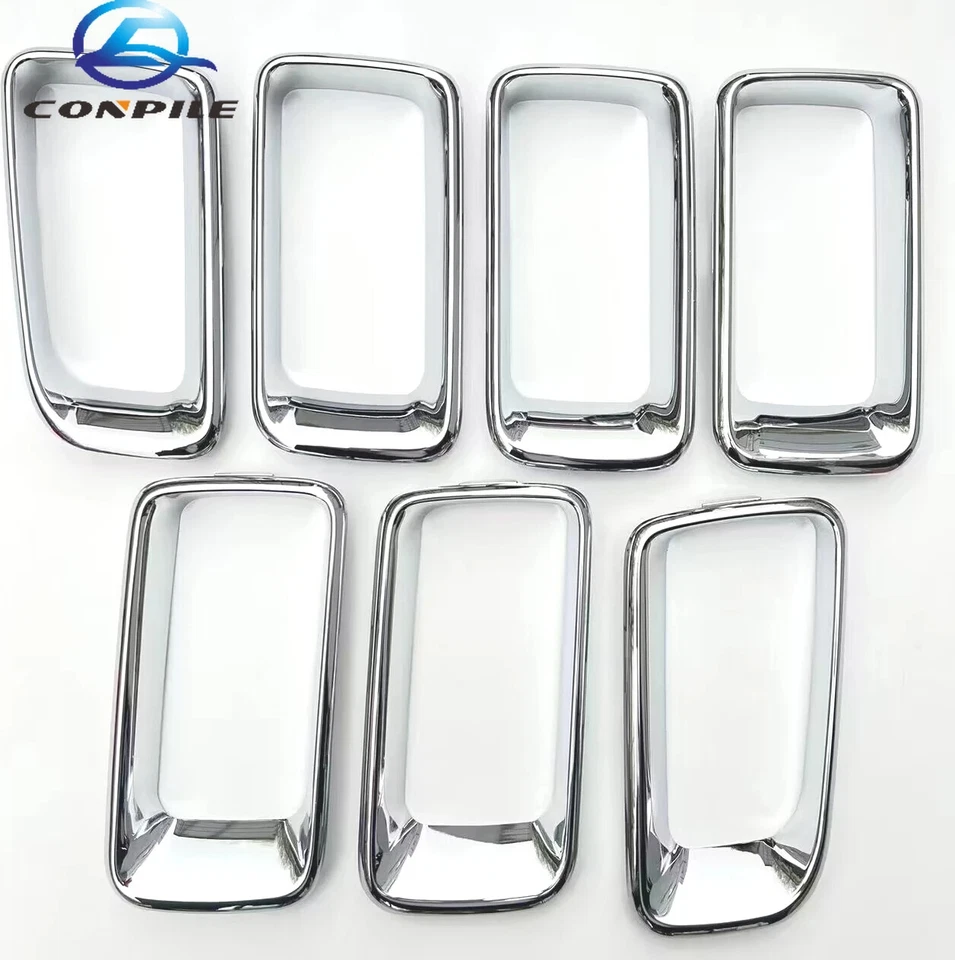 Para Jeep Compass 2011-2014 parrilla moldura parrilla cromada 68109865AA Foto 1 de 1