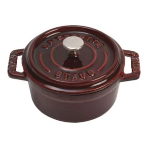 POLVO 10CM REDONDO HIERRO FUNDIDO GRANADINA COCOTTE - Imagen 1 de 5