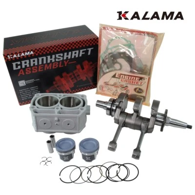 Kit de reconstrucción de motor para Polaris Ranger Sportsman 700 cigüeñal cilindro pistón Foto 1 de 4