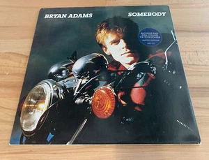 Bryan Adams “Somebody” Vinyl LP. Vinyl Is NM Condition! England Print; Amy 236 - Picture 1 of 2