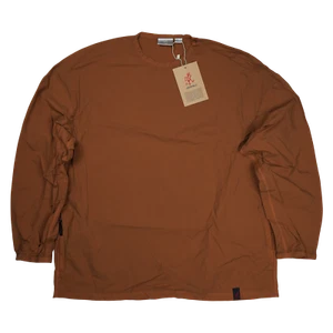 Camiseta de campamento de manga larga para hombre Gramicci M Mocha - Imagen 1 de 4