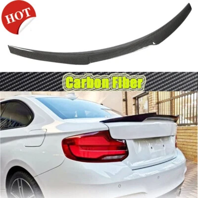 Alerón trasero del maletero para BMW F22 220i M235i M240i F87 M2 14-19 fibra de carbono  Foto 1 de 4