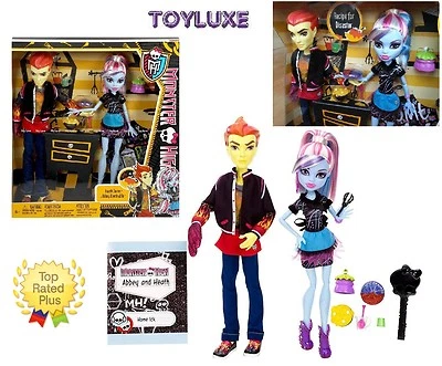 Monster High HOME ICK Double The Recipe HEATH BURNS & ABBEY BOMINABLE 2 Doll Set - Image 1 of 4