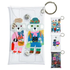 Mini estuche múltiple transparente Yumi Kitagishi koala de viaje, etc. 4 Tipos PVC JAPÓN NUEVO - Imagen 1 de 72