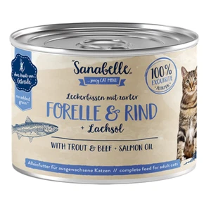 Sanabelle Nassfutter mit Forelle & Rind 12 x 195g - Bild 1 von 1