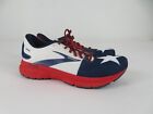 Brooks Trace 2 Womens 8.5 B Shoes Red White And Blue Stars Running Sneaker