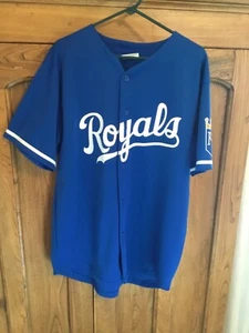 Kansas City Royals Team Royal Blue Jersey XL Fox Sports 1 FS1 - Picture 1 of 4