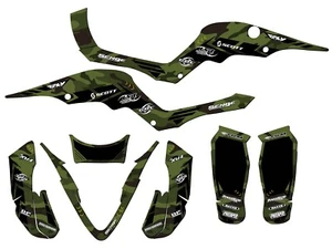 All Years PROSHARK APACHE Green Senge Graphics Kit Compatible with APEX - Foto 1 di 7