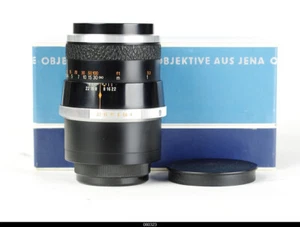 Lens Zeiss Sonnar  4/135mm Auto Black Chrom  Pentax M42 TM42 Mint Box - Picture 1 of 4