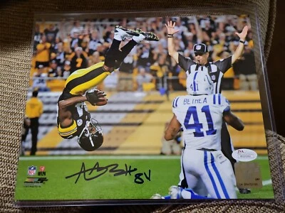Antonio Brown Pittsburgh Steelers signed 8x10 photo autographed JSA sticker only - Image 1 of 3