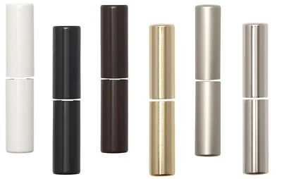 SFS Intec Aufsteckhülsen 3 DIM Band 112 mm Ø 20 Türband Abdeckkappen flach Hülse