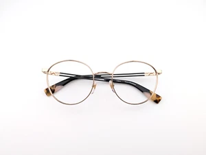 Furla Eyeglasses, Frames Only, Bangladesh, VFU617K 08MZ, 50-19-140, Metal, Gold - Picture 1 of 19