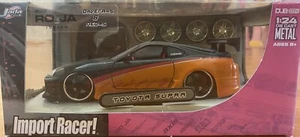Toyota MKIV Supra Turbo Import Racer Jada Toys Extra Wheels Carbon 1:24 DieCast - Bild 1 von 4