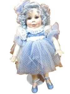 Marie Osmond Blue Snow Fairy Doll Breena Toddler 17" + COA & Bracelet Rare - Picture 1 of 20